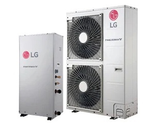 Tepelné čerpadlo LG Osečná vysokoteplotní